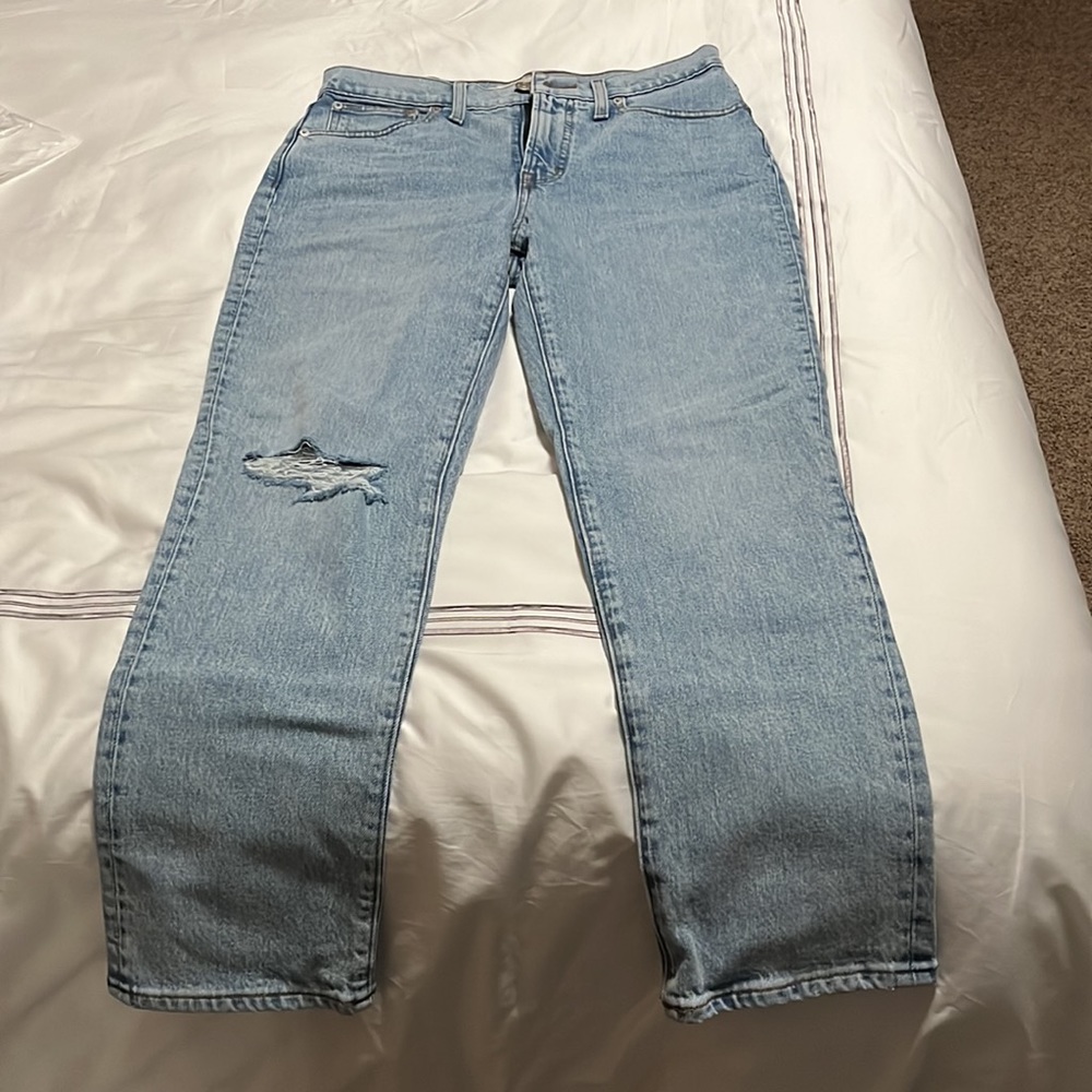 BRAND NEW Madewell Perfect Vintage Crop Jeans